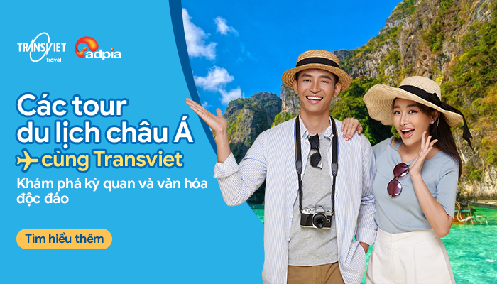 Các tour du lịch châu Á cùng Transviet: Khám phá kỳ quan và văn hóa độc đáo